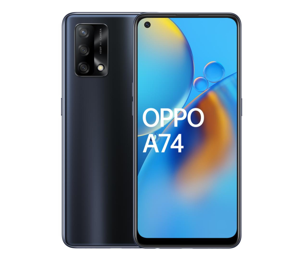 OPPO A74  4/128GB Prism Black - 650221 - zdjęcie